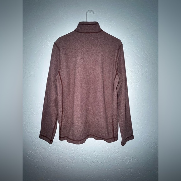 The North Face cozy mens quarter zip fleece sweater - Picture 2 of 5